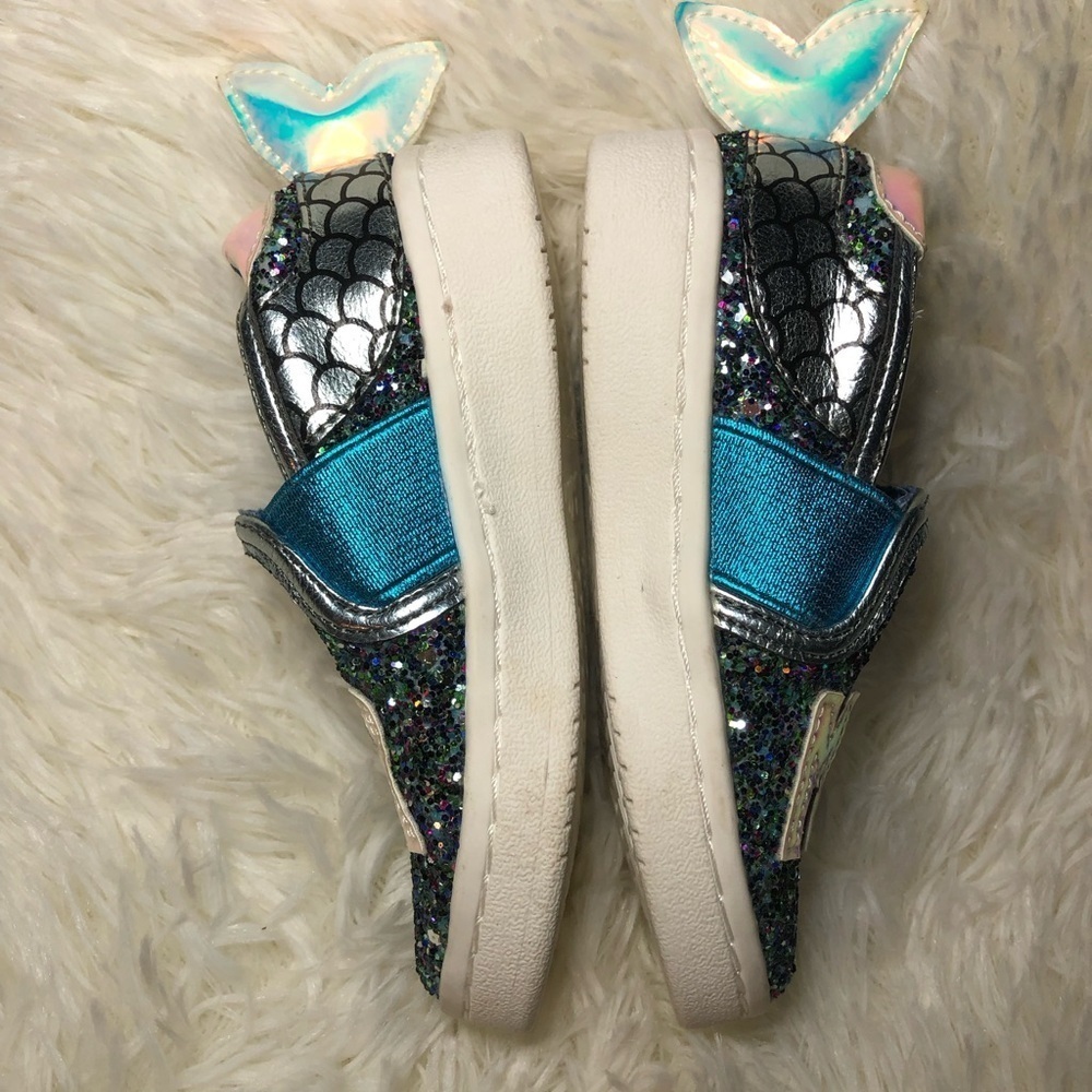 Sam Edelman Mermaid Glitter Kids Shoes size 6 NWOT - Picture 11 of 16